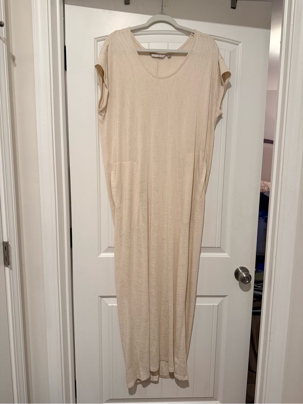 Athleta Cream Maxi Dress - Casual Everyday Dress